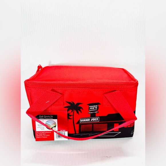 Set 2 LIMITED EDITION Holiday 2024 TRADER JOE's Mini Insulated Tote Bags New! - Picture 5 of 9